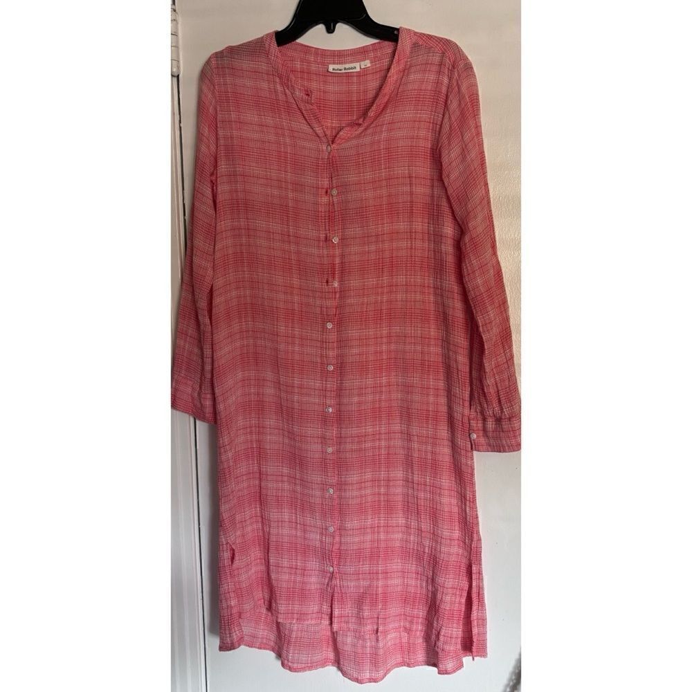 Roberta Roller Rabbit Women's Shelter Island Helina Dress X-Small Red View 4